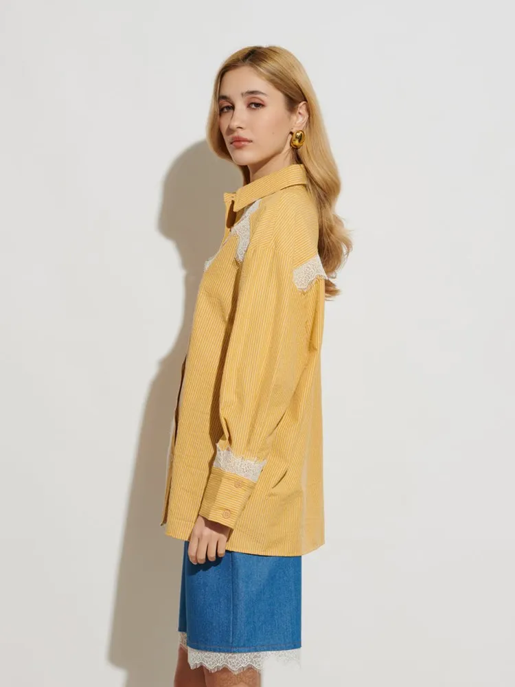 <b>Ghospell</b> Jana Striped Shirt sold by Sister Jane product image thumbnail 3