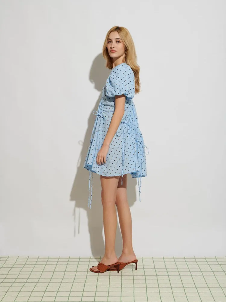 <b>Ghospell</b> Farah Polka Dot Mini Dress sold by Sister Jane product image thumbnail 3