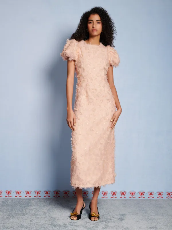 <b>DREAM</b> Petaline Floral Midi Dress made by Sister Jane