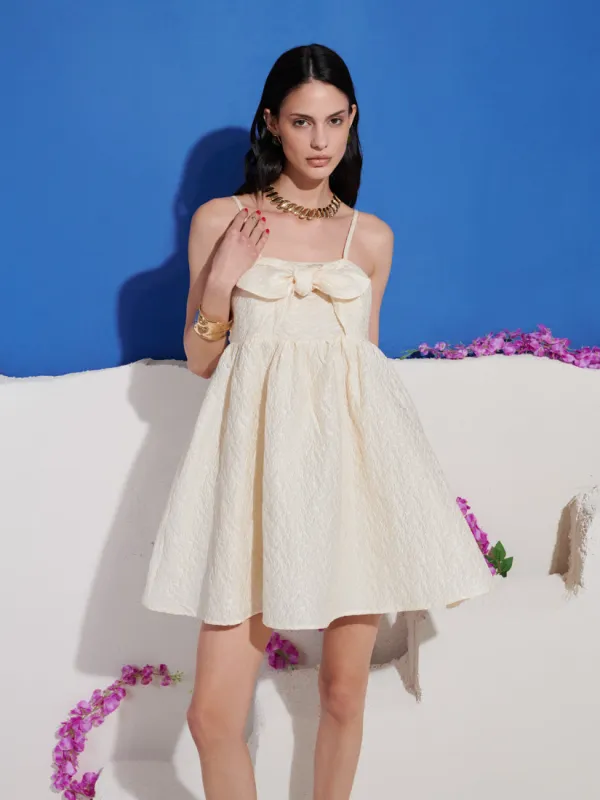 <b>DREAM</b> Honey Jacquard Mini Dress made by Sister Jane