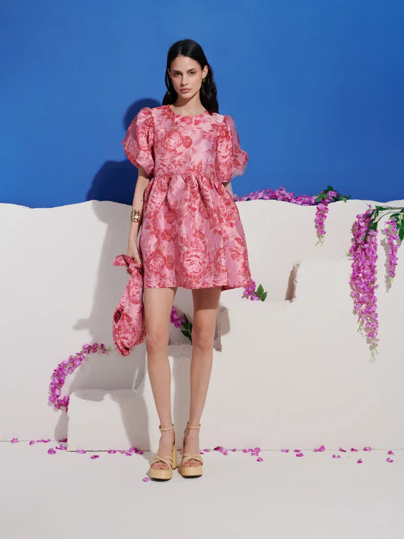 <b>DREAM</b> Elara Jacquard Mini Dress sold by Sister Jane product image thumbnail 4