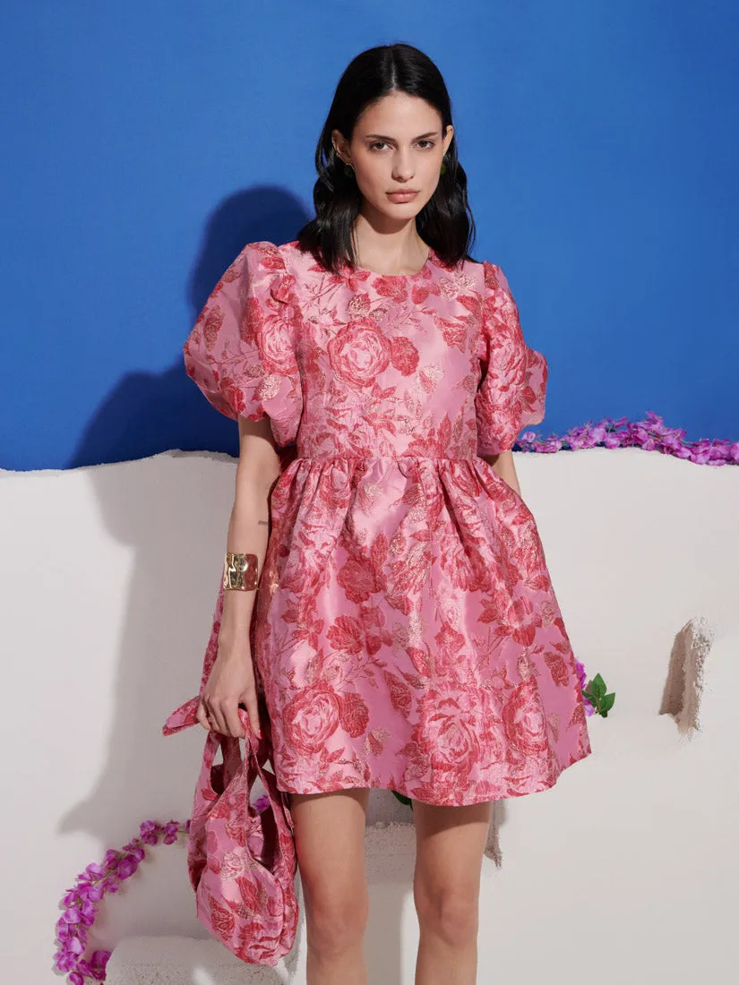 <b>DREAM</b> Elara Jacquard Mini Dress sold by Sister Jane