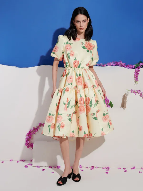 <b>DREAM</b> Athena Floral Midi Dress made by Sister Jane