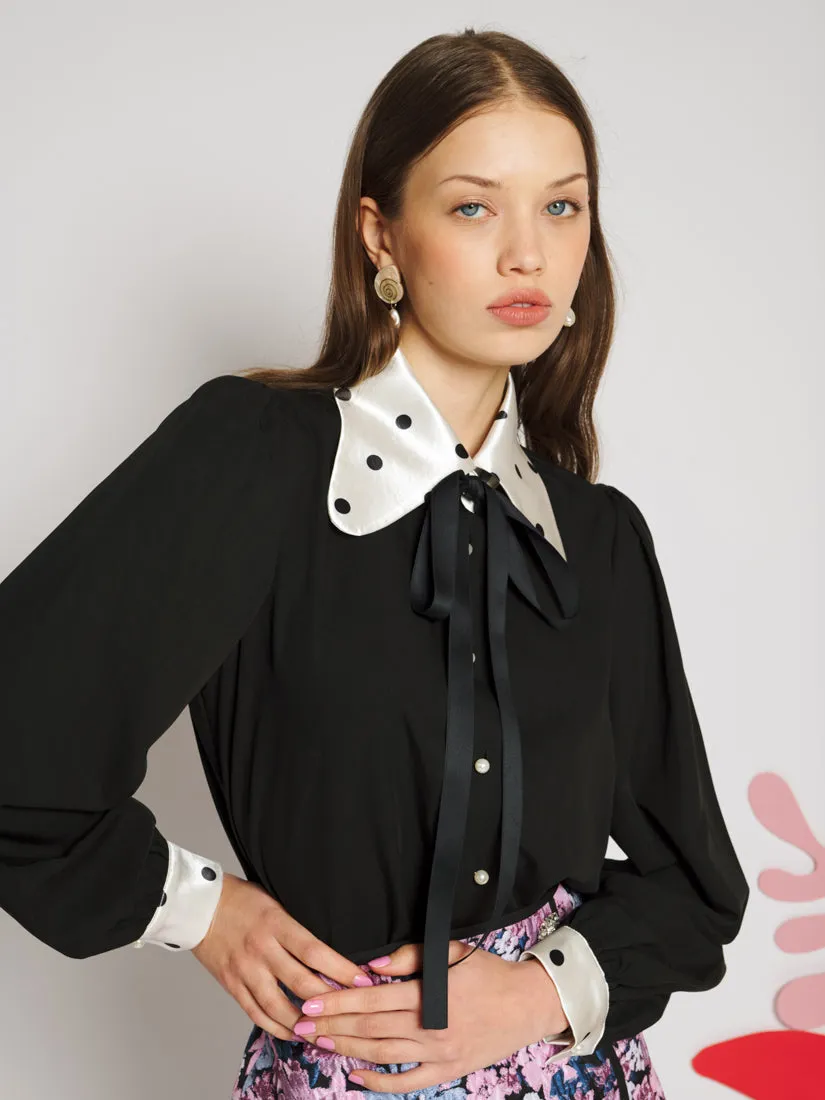 Margaux Bow Blouse sold by Sister Jane product image thumbnail 5