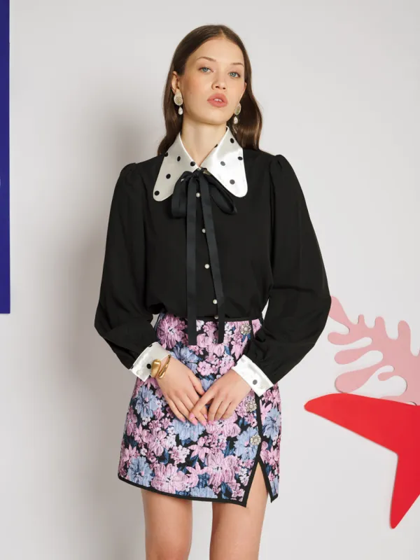 Margaux Bow Blouse made by Sister Jane