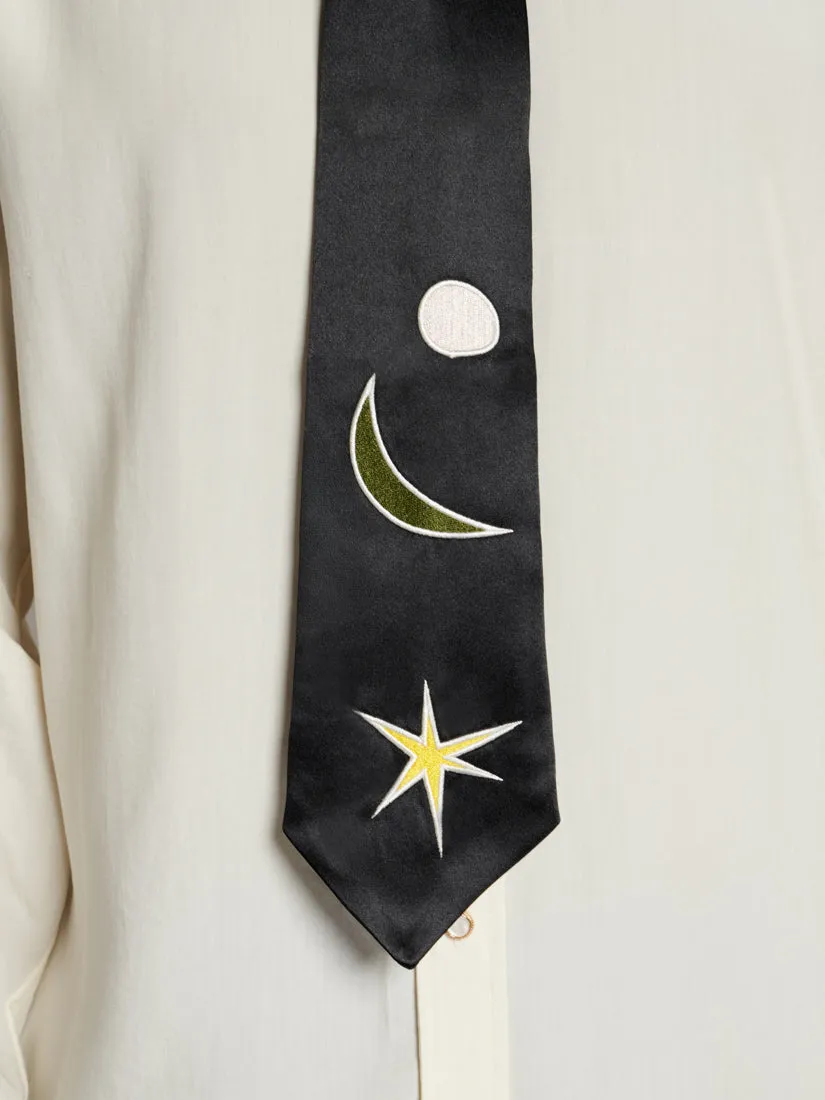 Étienne Embroidery Tie sold by Sister Jane product image thumbnail 2