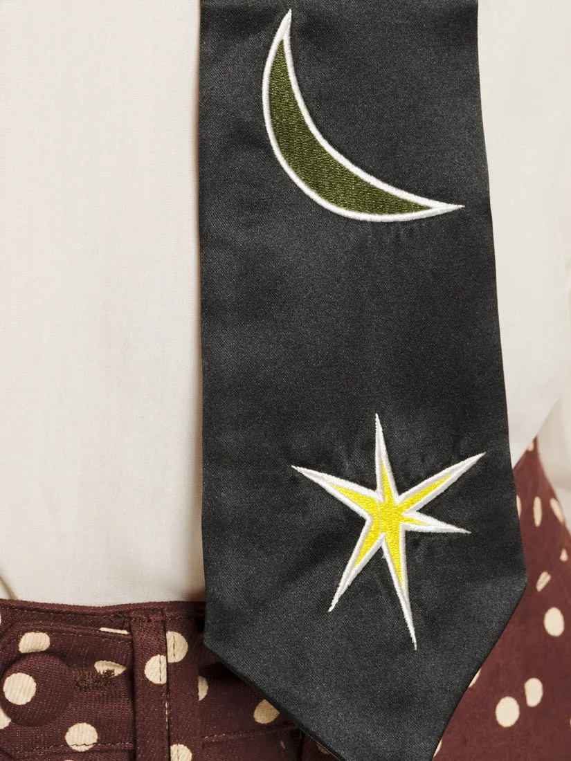 Étienne Embroidery Tie sold by Sister Jane product image thumbnail 4
