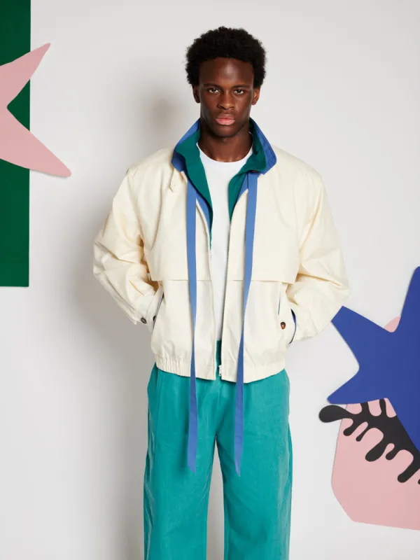 Louis Neck Tie Bomber Jacket made by Sister Jane