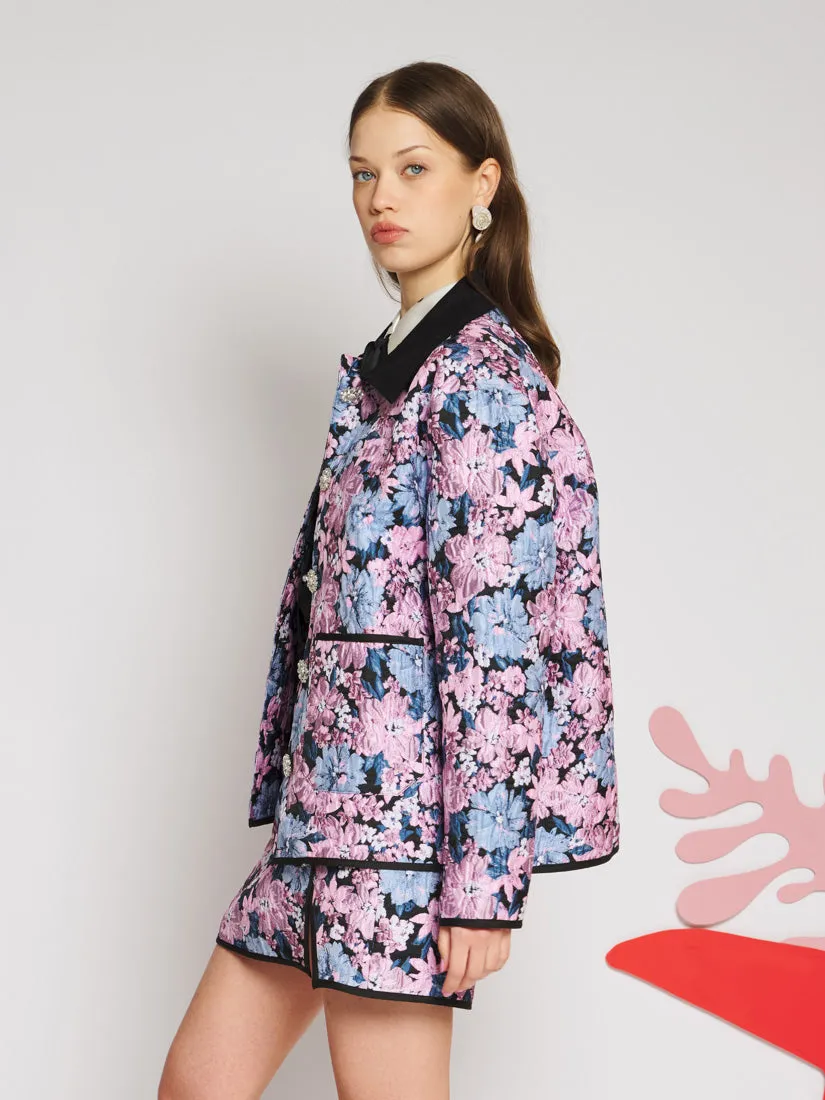 Floral Canvas Jacquard Jacket sold by Sister Jane product image thumbnail 2