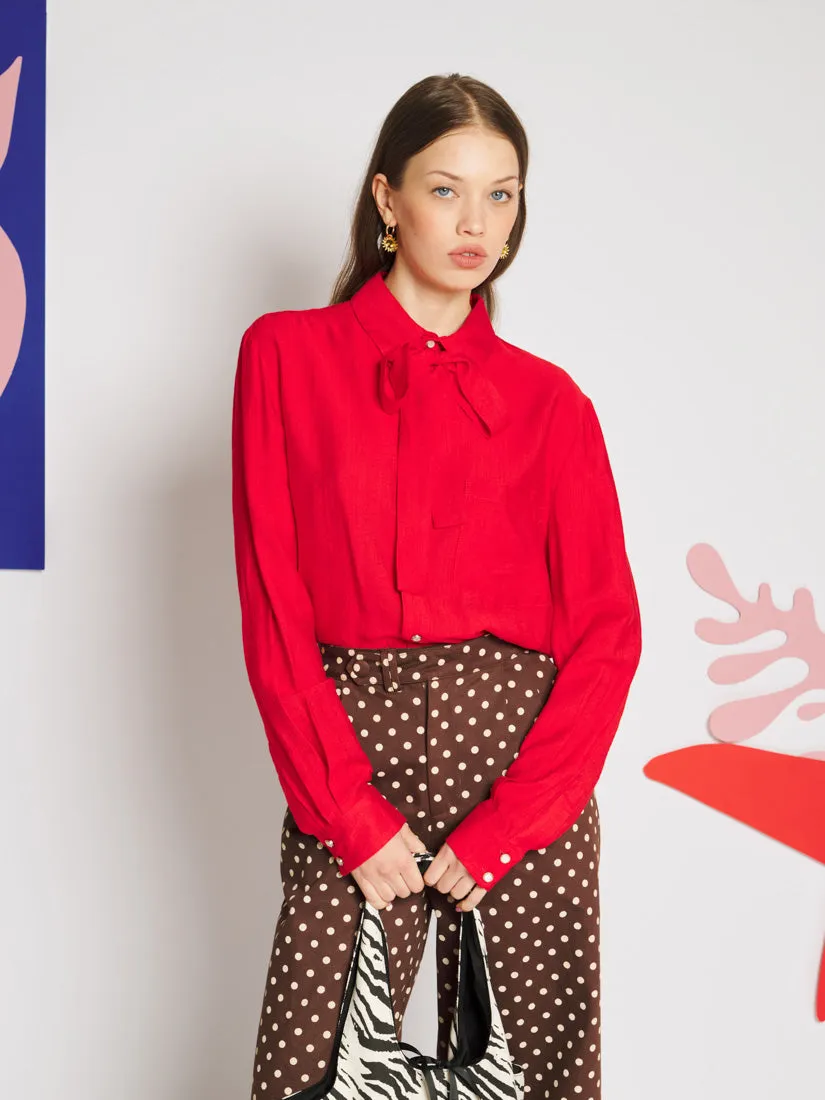 Julien Bow Shirt sold by Sister Jane product image thumbnail 3