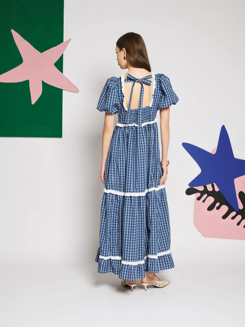 Celeste Check Maxi Dress sold by Sister Jane product image thumbnail 3