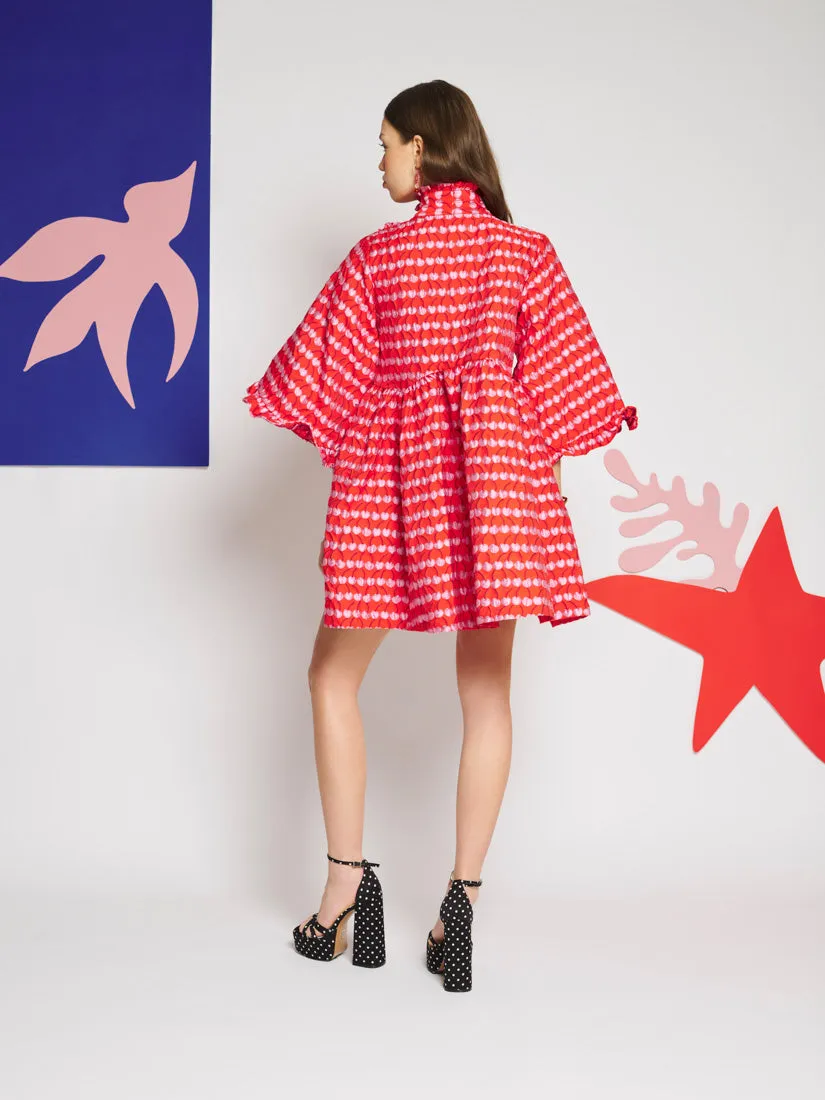 Clara Cherry Jacquard Mini Dress sold by Sister Jane product image thumbnail 3