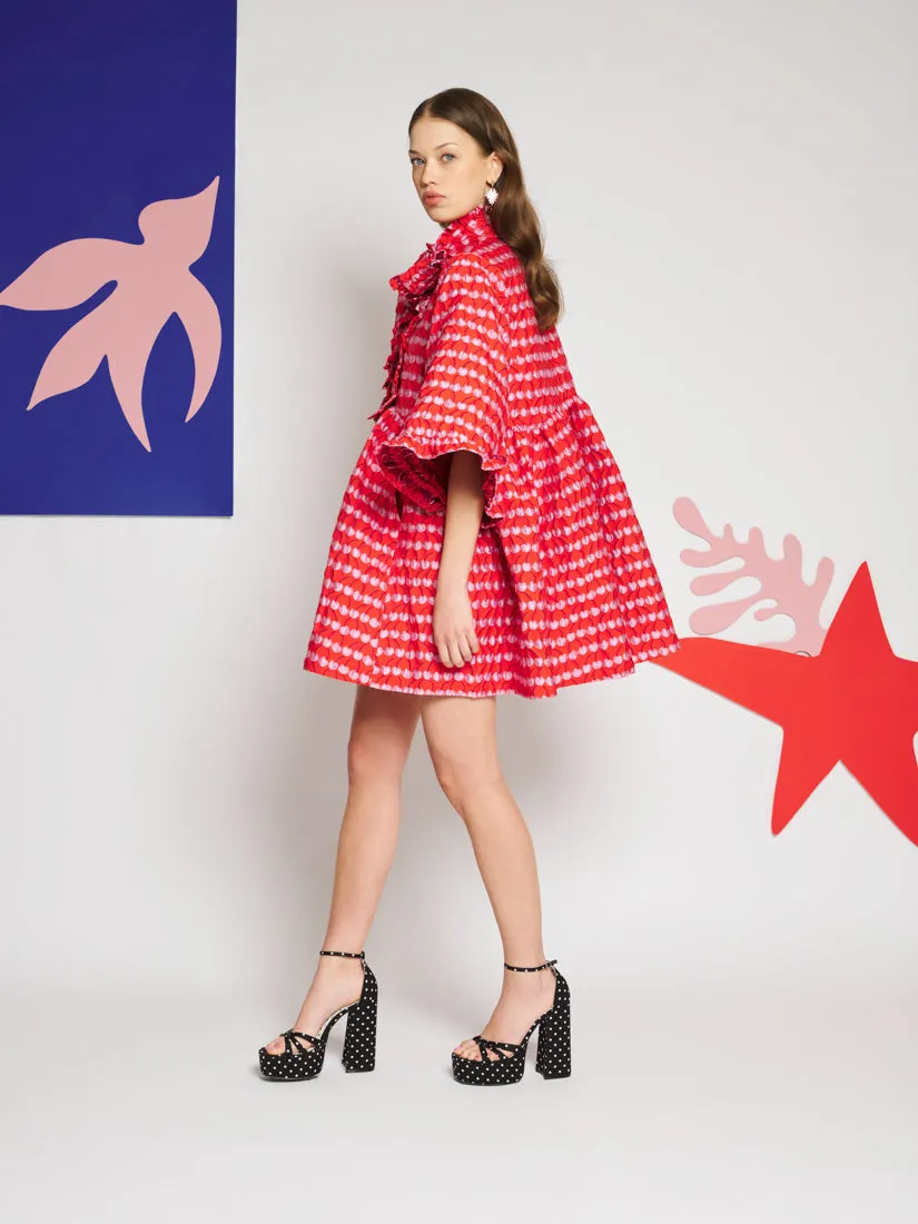Clara Cherry Jacquard Mini Dress sold by Sister Jane product image thumbnail 2
