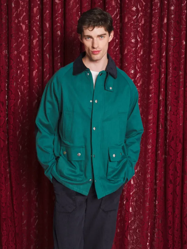 Jade Cord Collar Jacket made by Sister Jane