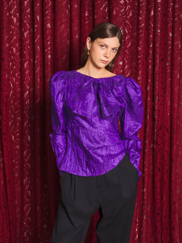 Nephrite Taffeta Top made by Sister Jane