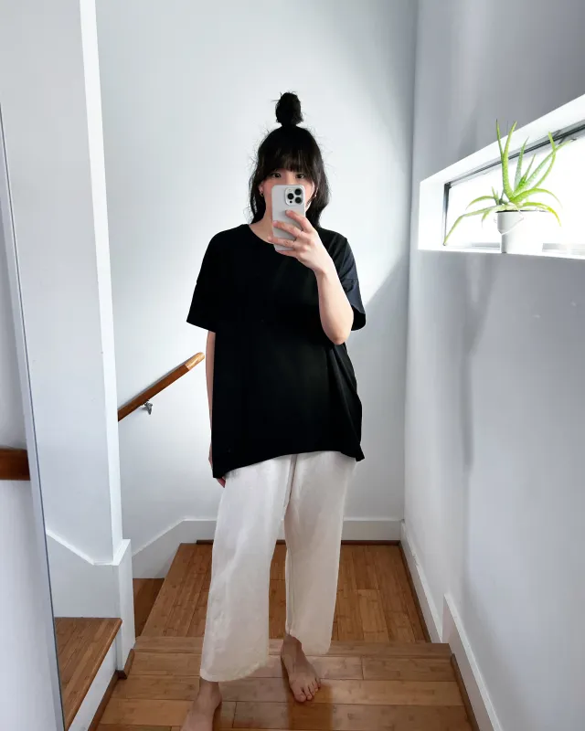 #61 Short Sleeve Crew Tee, Black Wash sold by Skargorn