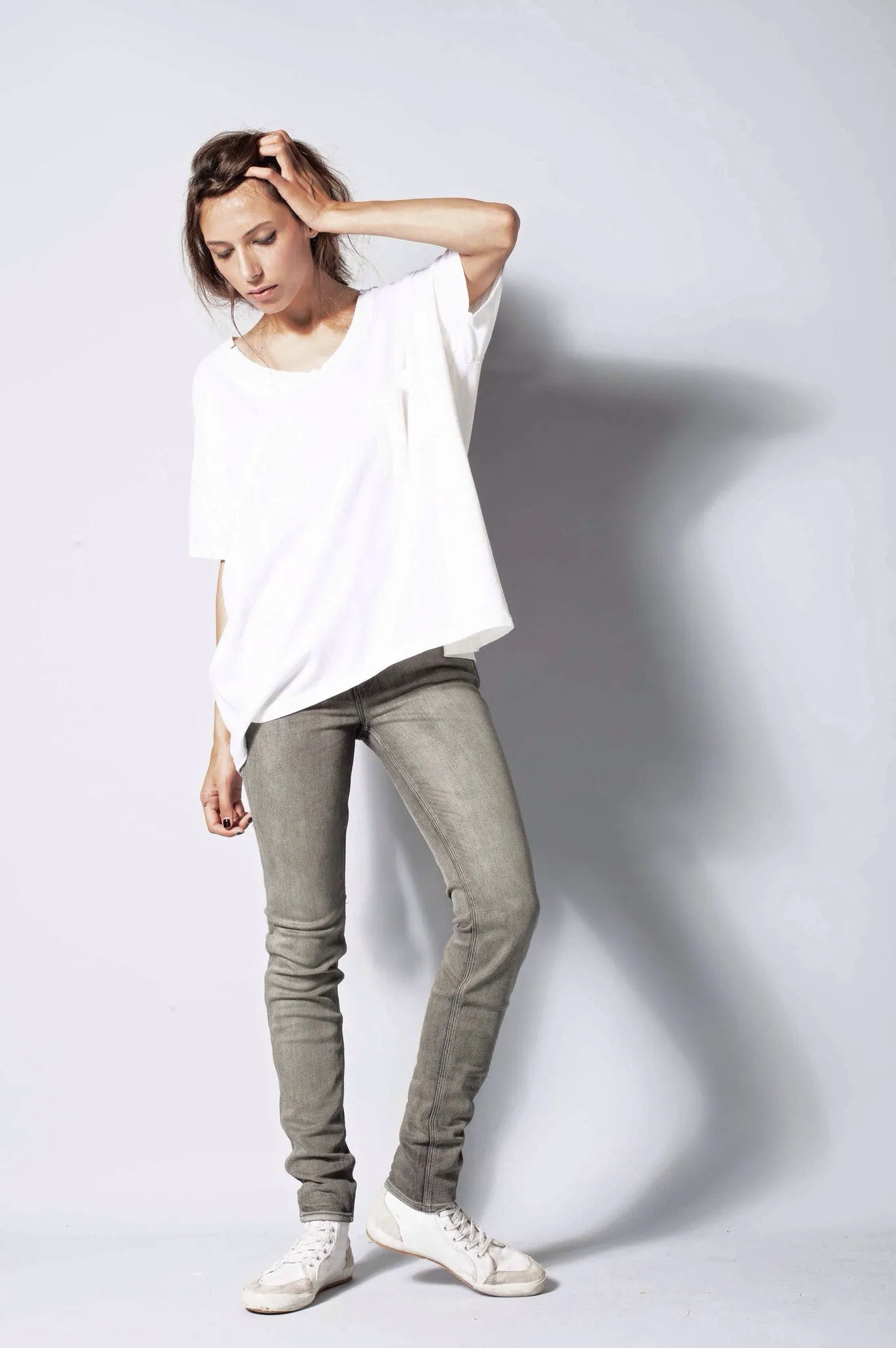 #61 Short Sleeve Tee, Flint Wash sold by Skargorn product image thumbnail 4