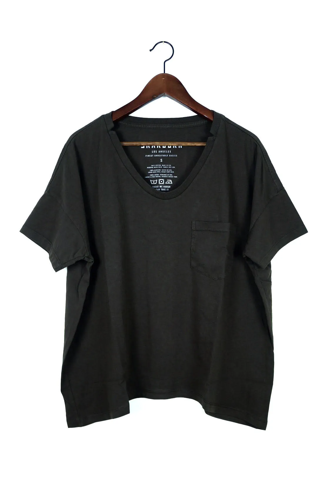 #61 Short Sleeve Tee, Flint Wash sold by Skargorn