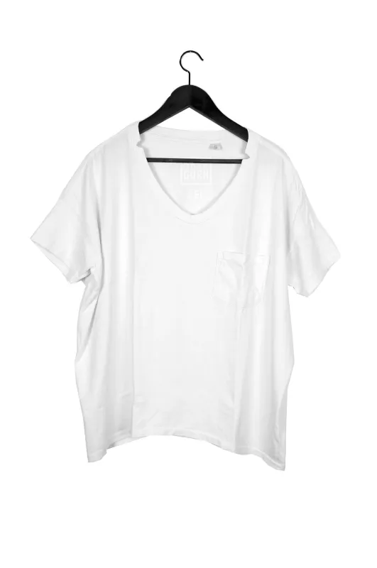 #61 Short Sleeve Tee, White Wash sold by Skargorn