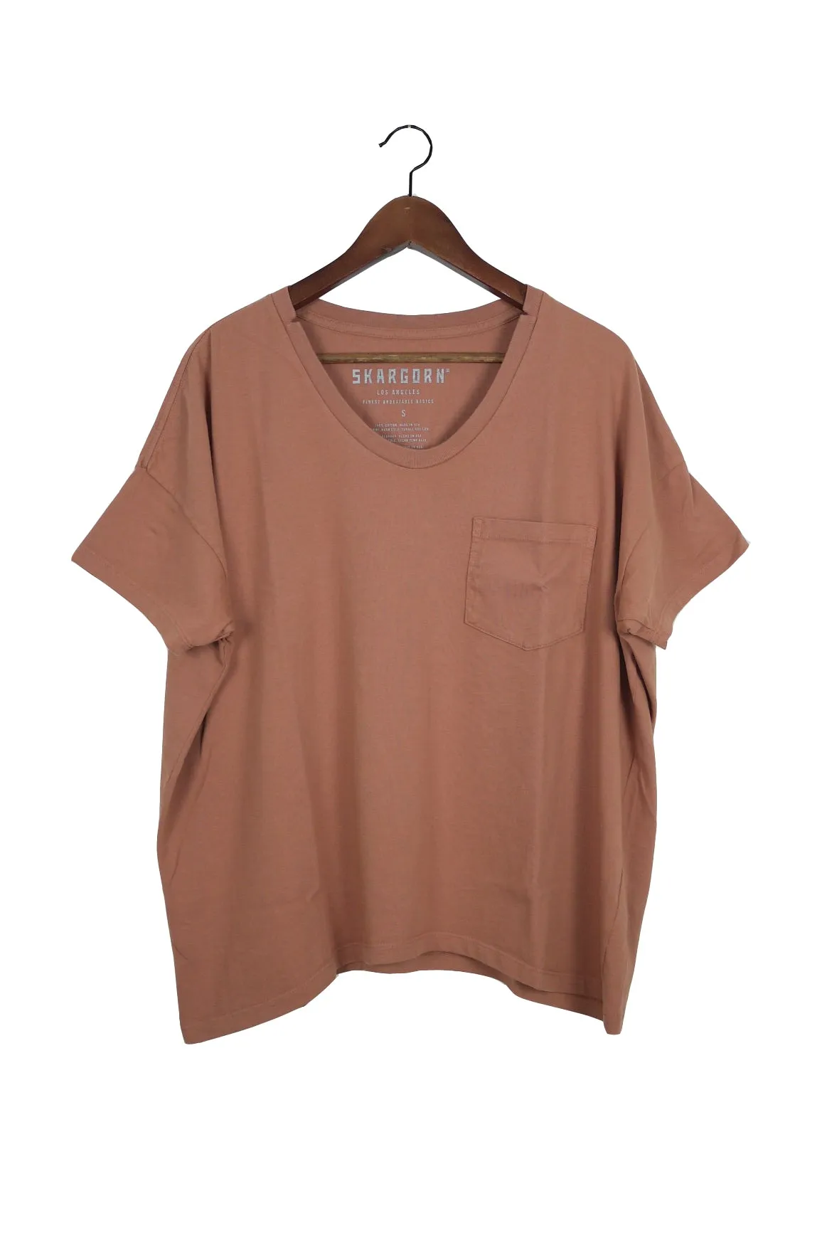 #61 Short Sleeve Tee, Brick Wash sold by Skargorn