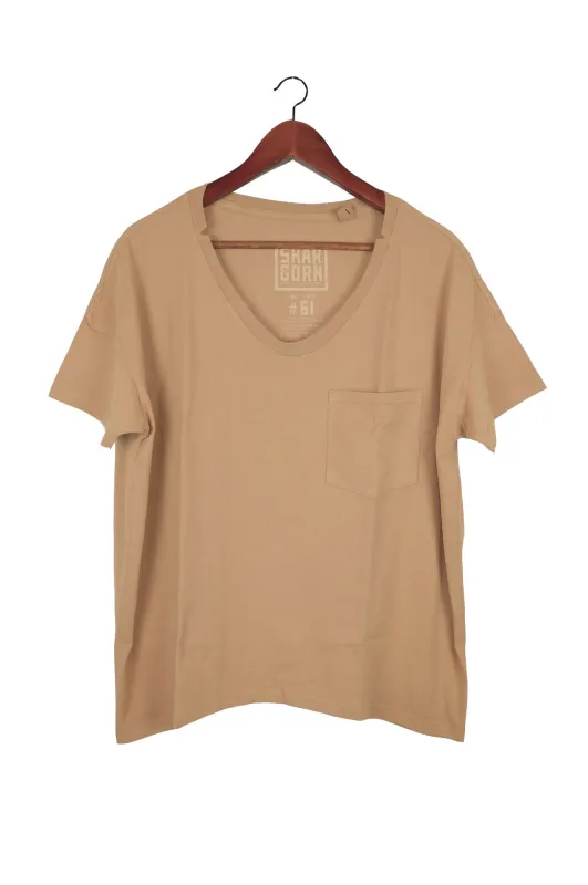 #61 Short Sleeve Tee, Camel Wash sold by Skargorn