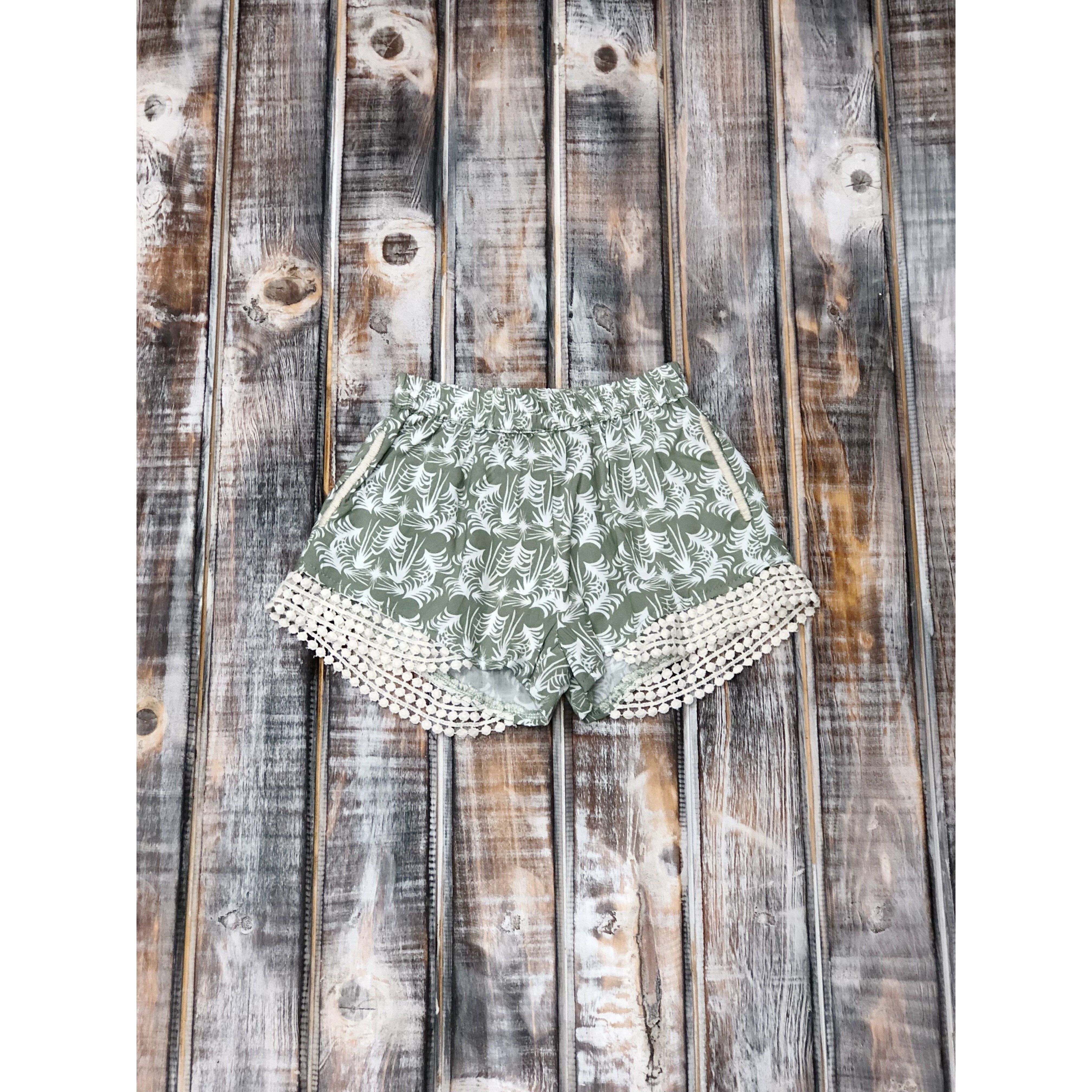 Kids Palm Tree Shorts sold by Skemo product image thumbnail 3