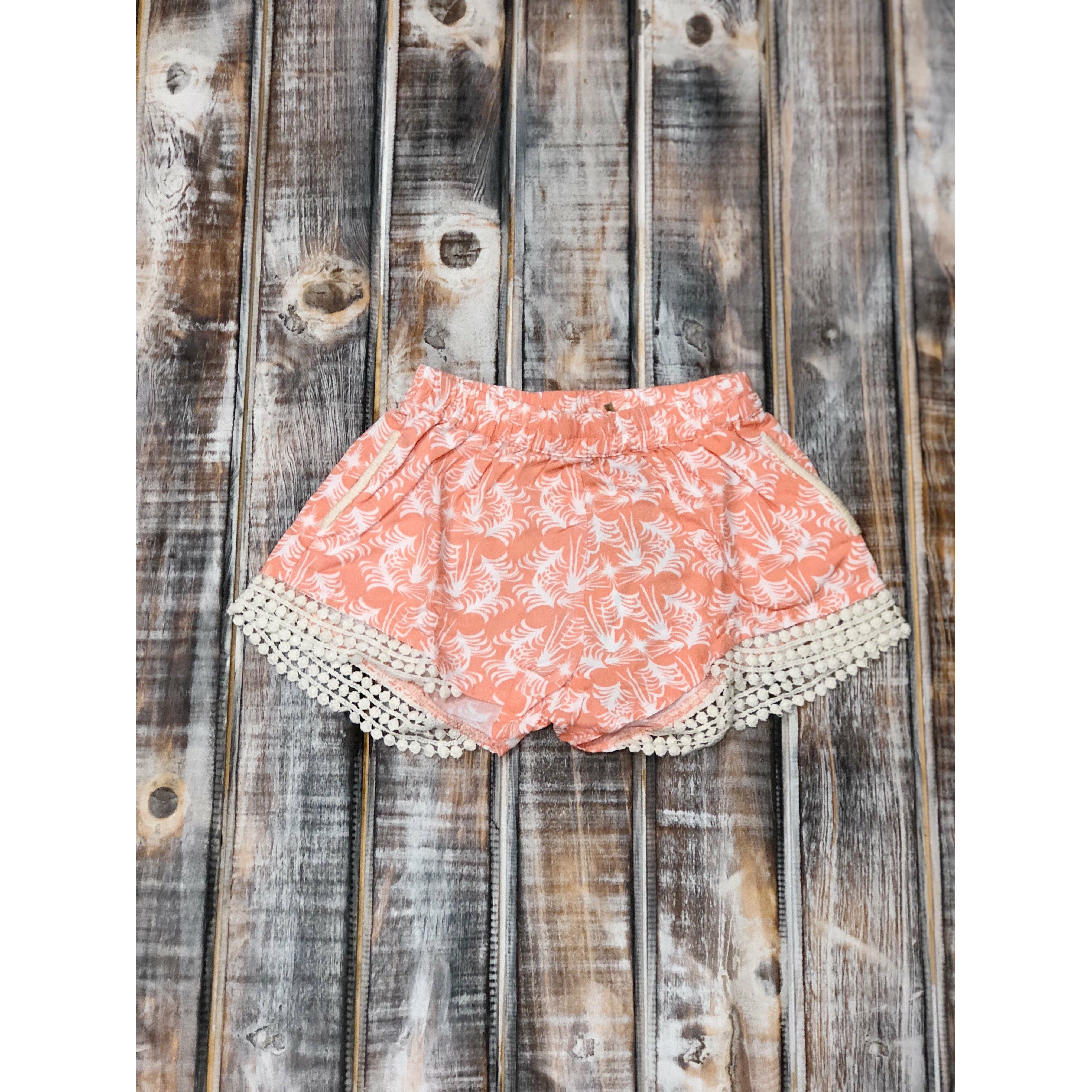 Kids Palm Tree Shorts sold by Skemo product image thumbnail 4