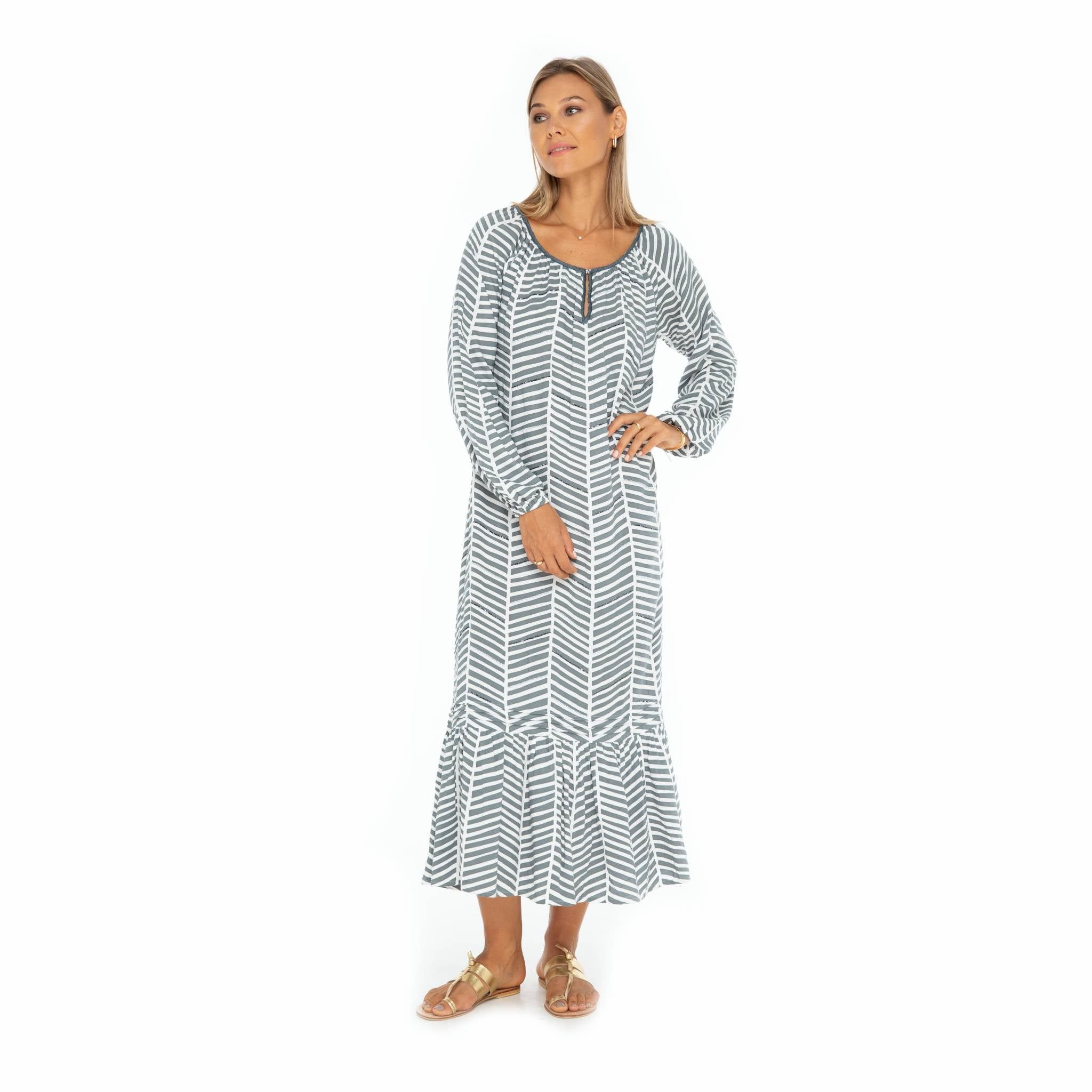 Retro Mimi Long Dress sold by Skemo product image thumbnail 5