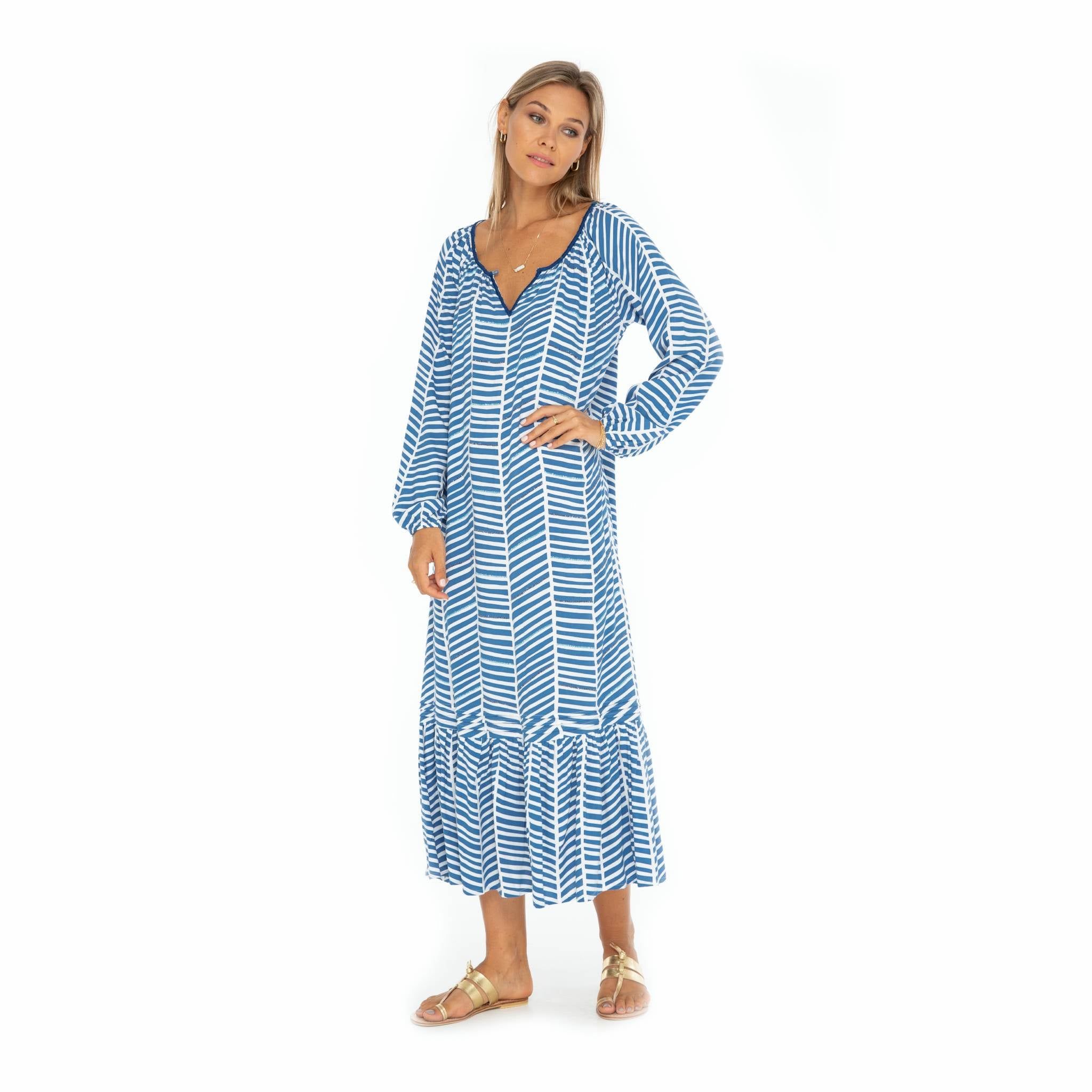 Retro Mimi Long Dress sold by Skemo product image thumbnail 2