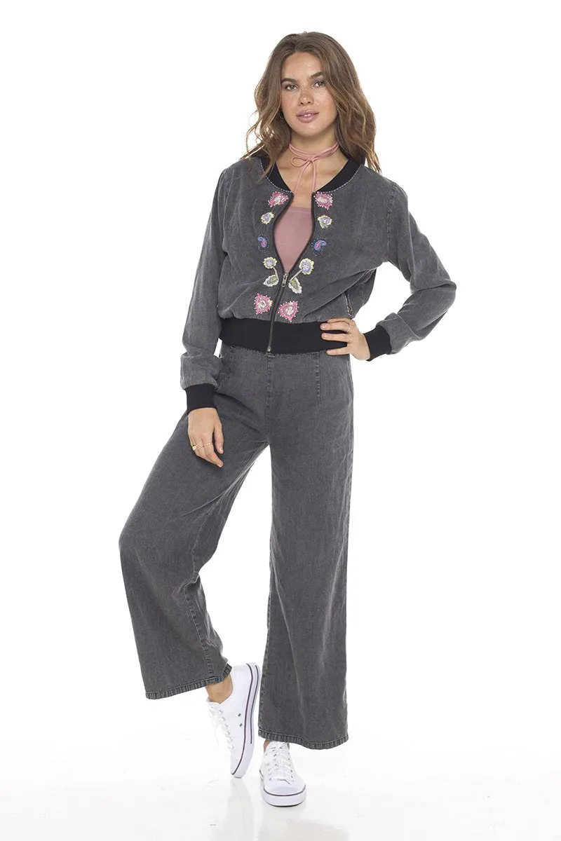 Jean Bomber Jacket sold by Skemo