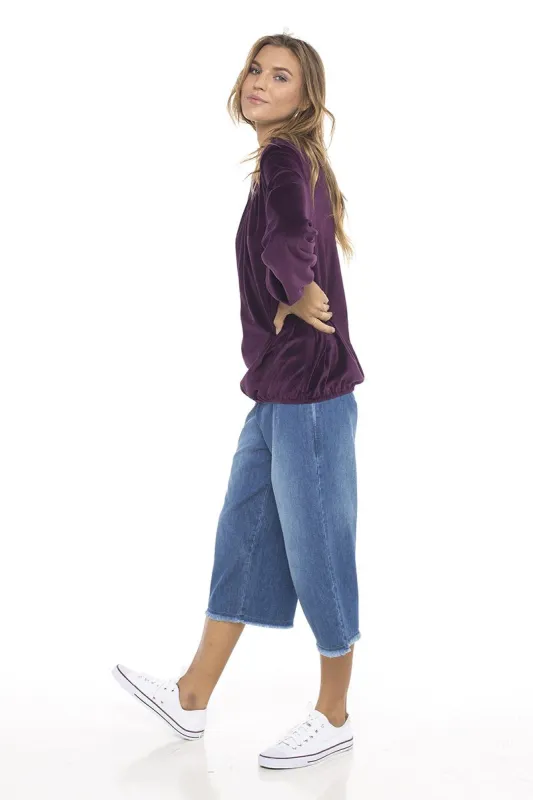 Velour Palm Beach Top sold by Skemo