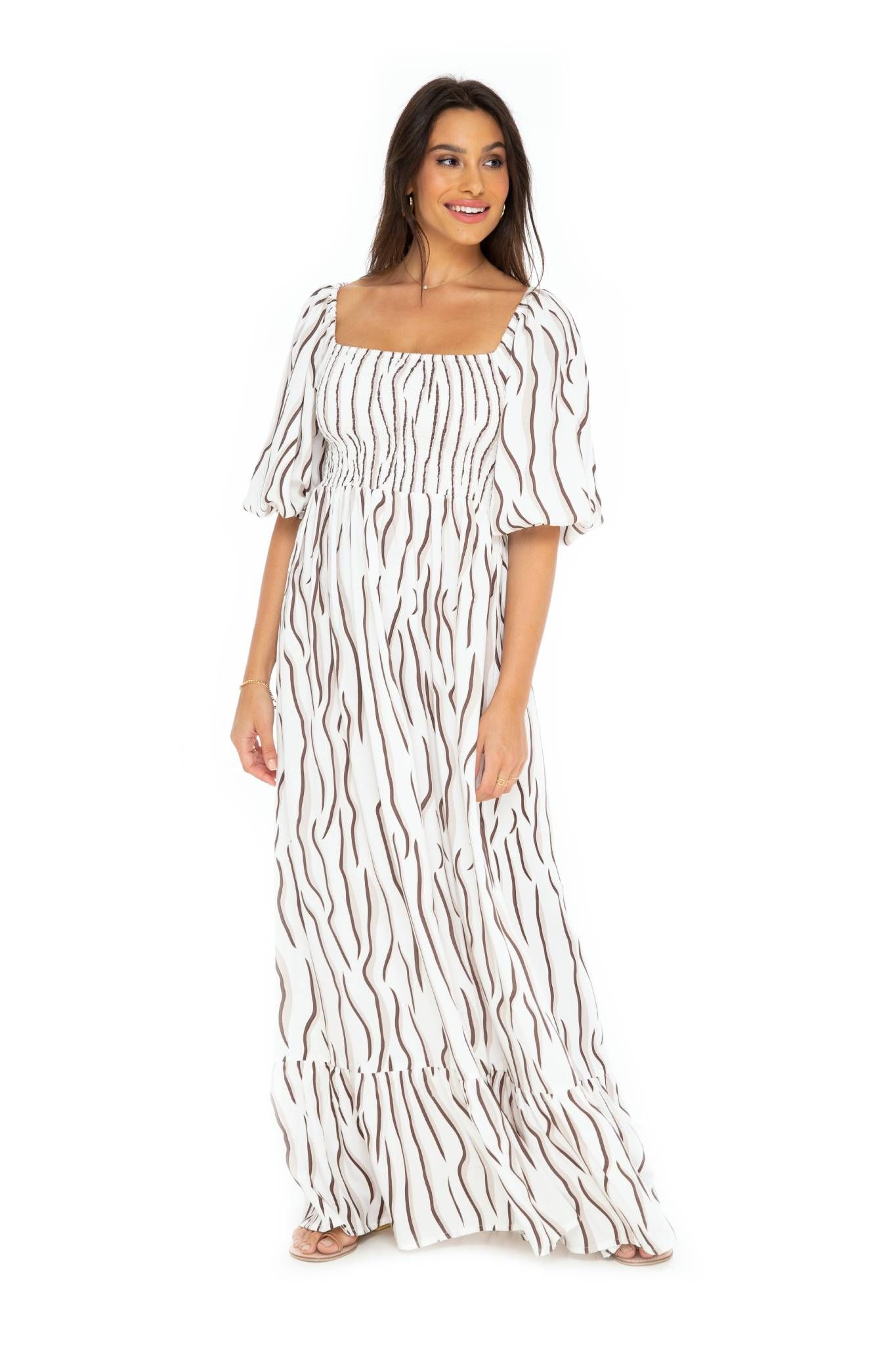 Tigra Poppy Long Dress sold by Skemo product image thumbnail 4