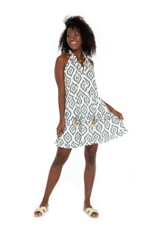 Java Celeste Short Dress made by Skemo