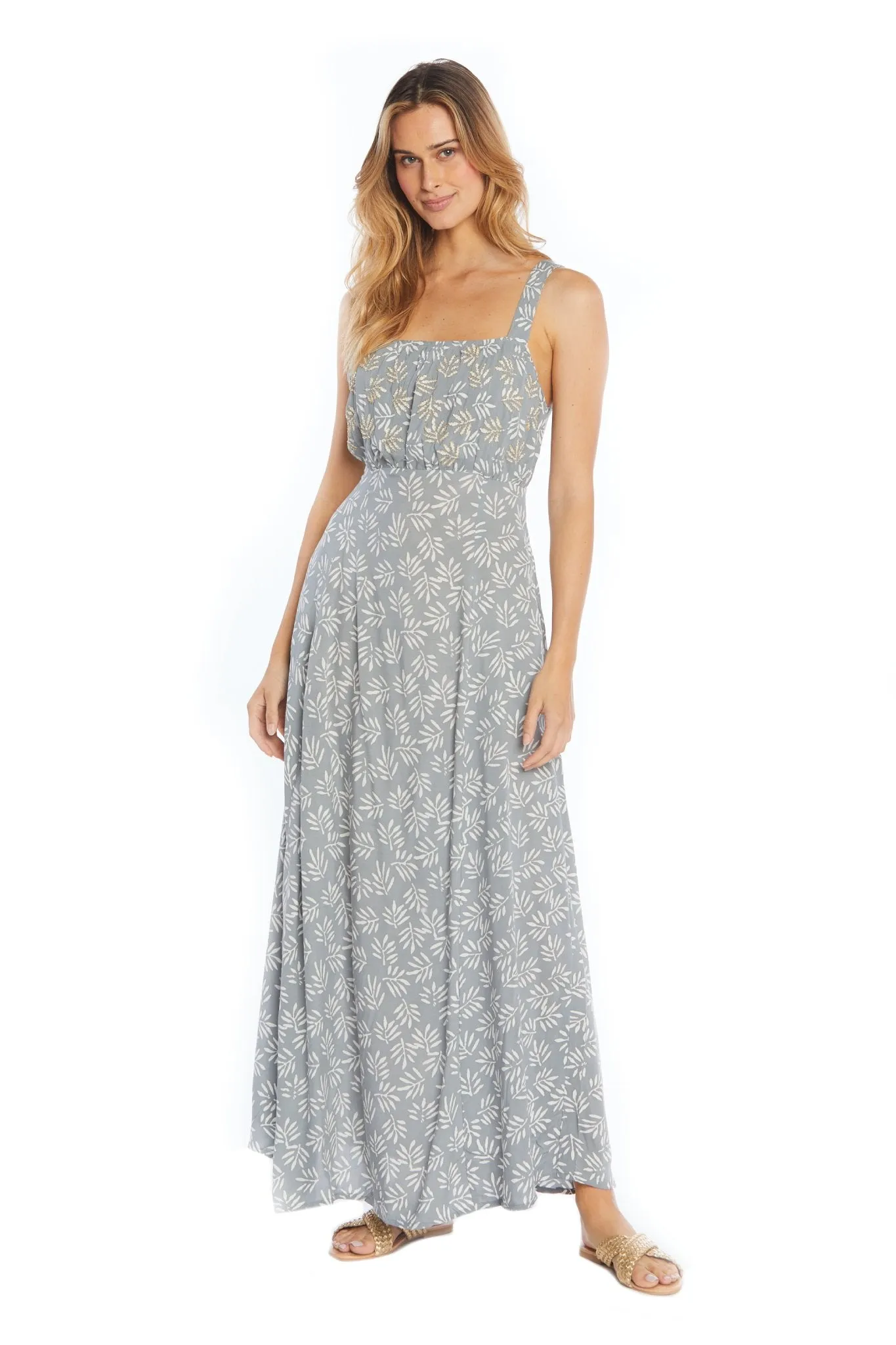Palm Sicily Long Dress sold by Skemo product image thumbnail 2