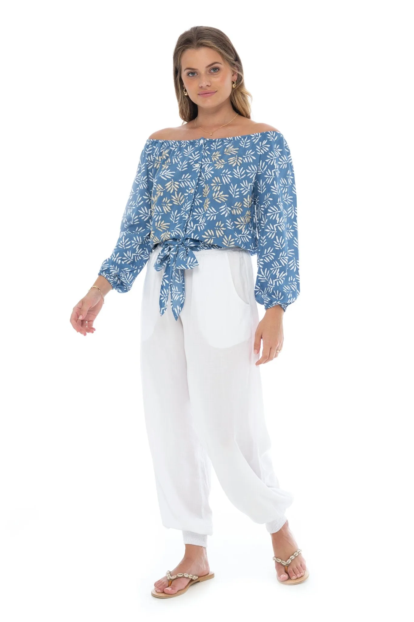 Palm Tie Top sold by Skemo product image thumbnail 2