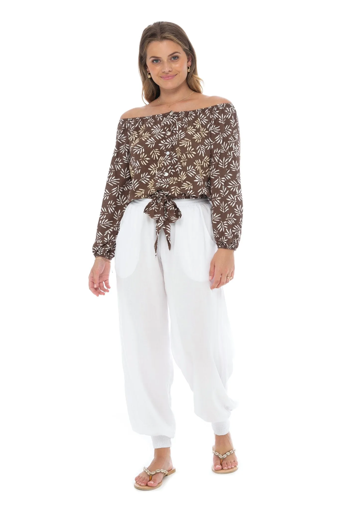 Palm Tie Top sold by Skemo product image thumbnail 3