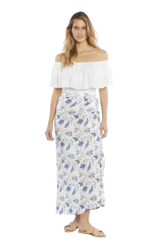 Flower Wrap Skirt sold by Skemo