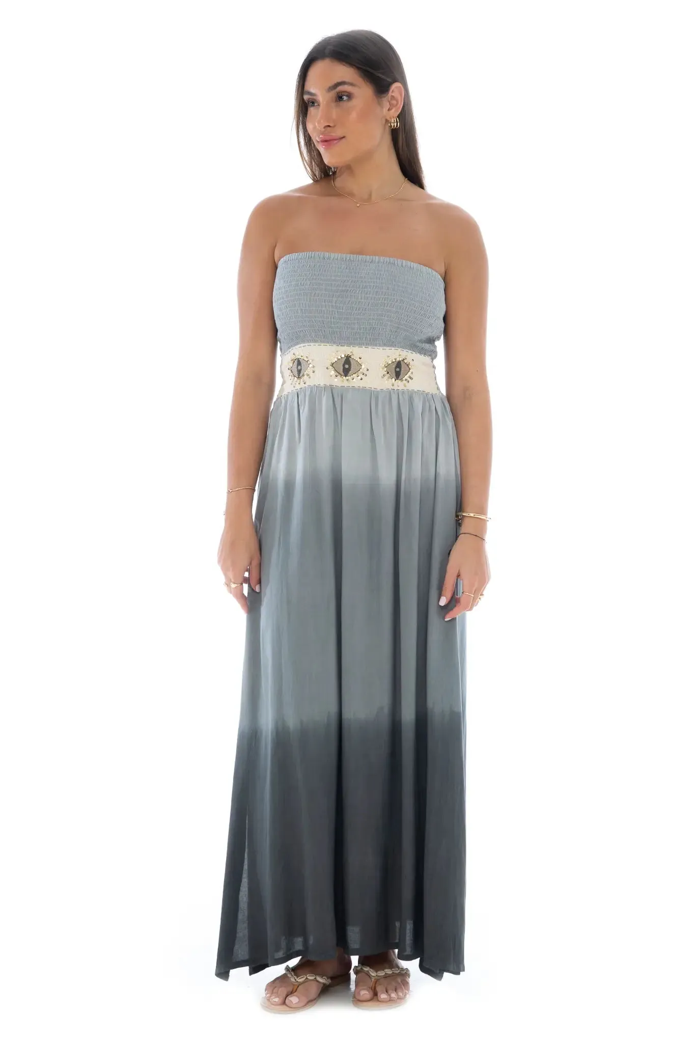 Good Luck Maxi Long Dress sold by Skemo product image thumbnail 2