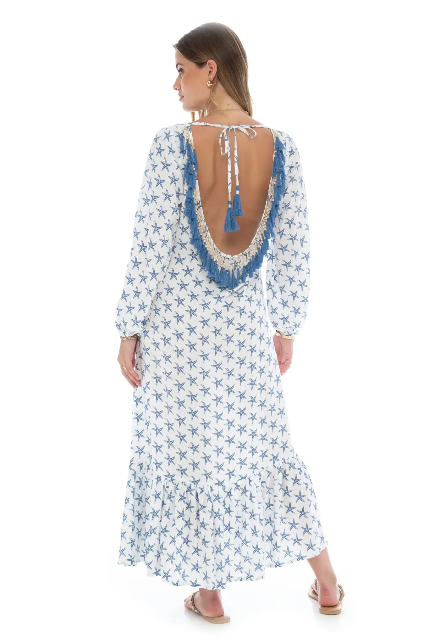 Stella Backless Long Dress sold by Skemo product image thumbnail 2