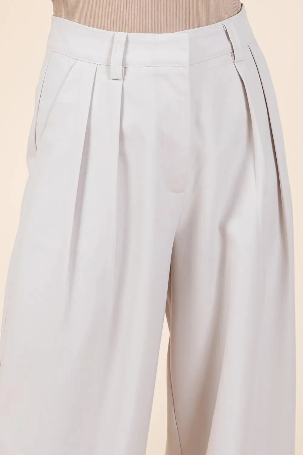 Pintuck Detail High Rise Pants sold by Skemo product image thumbnail 4