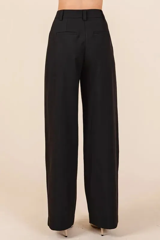 Pintuck Detail High Rise Pants sold by Skemo product image thumbnail 3