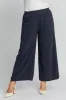 High Waisted Embellished Linen Pants sold by Skemo