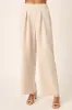 Inverted Pleat Detail Wide Leg Pants sold by Skemo