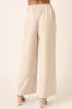 Inverted Pleat Detail Wide Leg Pants sold by Skemo