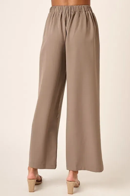 Inverted Pleat Detail Wide Leg Pants sold by Skemo product image thumbnail 3