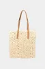 Straw Braided Tote Bag sold by Skemo
