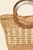 Fame Braided Round Handle Tote Bag sold by Skemo