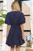 Puff Sleeve Floral Dress sold by Skemo