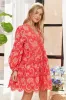 Puff Sleeve Floral Dress sold by Skemo