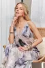 Lace Detail V-Neck Midi Dress sold by Skemo